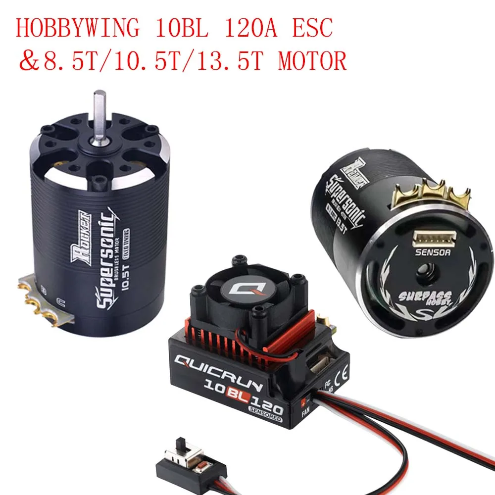 Hobbywing 10BL120A ESC с суперзвуковым 540 бесщеточным Мотором 8,5 T 10,5 T 13,5 T для модифицированной Spec Stock 1/10 1/12 RC Car
Hobbywing 10BL120A ESC с суперзвуковым 540 бесщеточным Мотором 8,5 T 10,5 T 13,5 T для модифицированной Spec Stock 1/10 1/12 RC Car