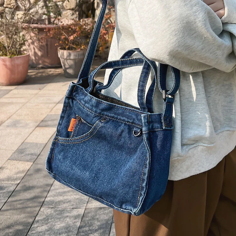 THREEPEAS Women Jeans Shoulder Luxury Deisgner Pocket Style Bags For Women 2022 New Bags
THREEPEAS Women Jeans Shoulder Luxury Deisgner Pocket Style Bags For Women 2022 New Bags