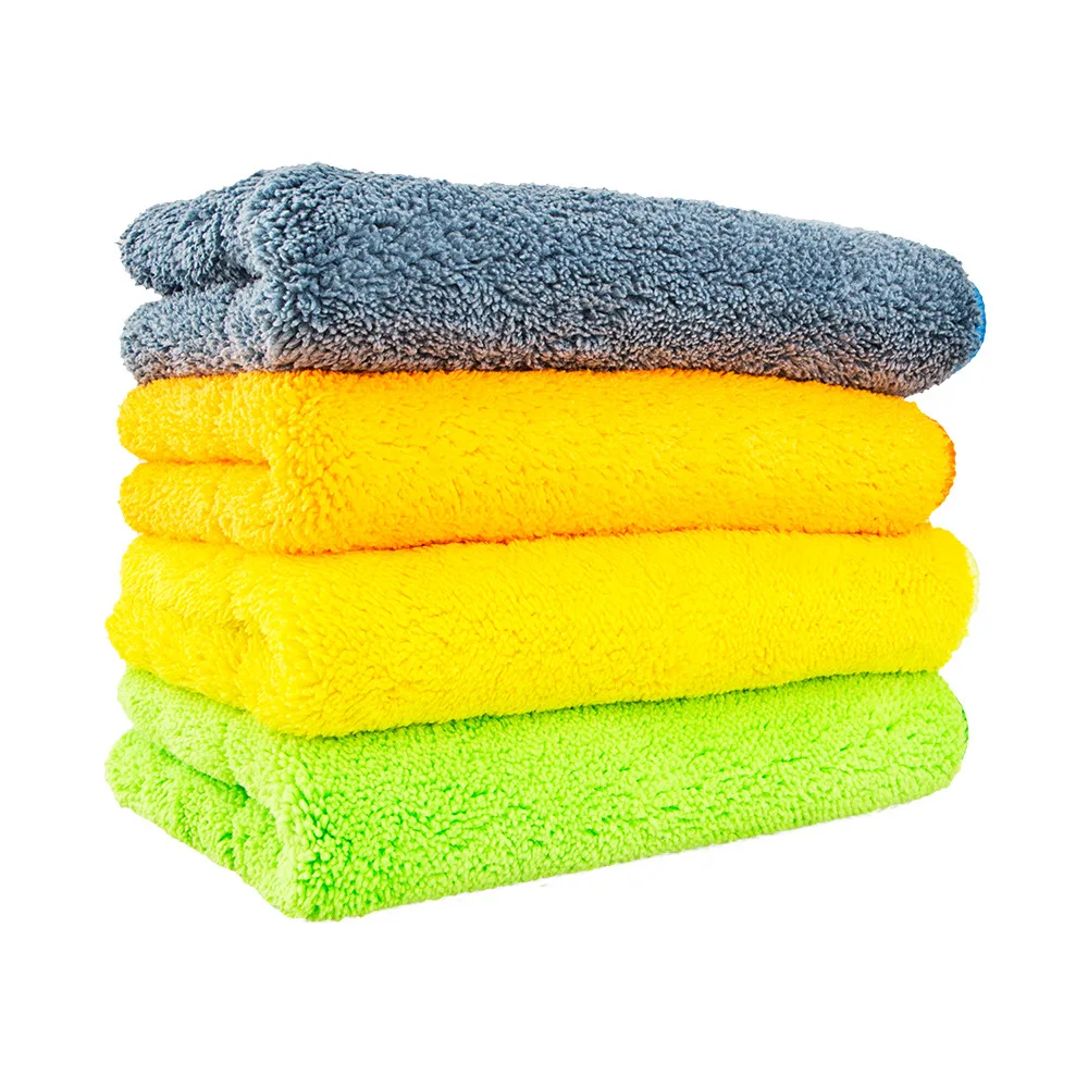 40x40cm Car Wash Towel Thickened Absorbent Coral Fleece Car Wiper Two-color Double-sided High-density Car Clean Care Accessories
40x40cm Car Wash Towel Thickened Absorbent Coral Fleece Car Wiper Two-color Double-sided High-density Car Clean Care Accessories
