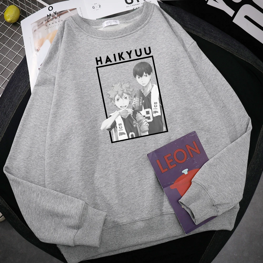 Hinata And Kageyama Haikyuu Anime Printing Hoodies Men's Fleece Autumn Hoodie Street Crewneck Fleece Hoody Hipster Oversize Tops
Hinata And Kageyama Haikyuu Anime Printing Hoodies Men's Fleece Autumn Hoodie Street Crewneck Fleece Hoody Hipster Oversize Tops