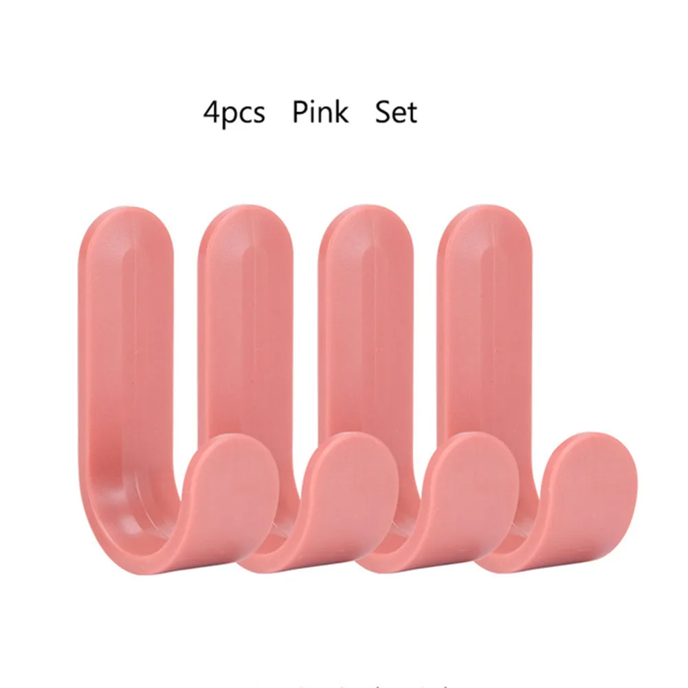 1/4pcs Plastic Towel Hook Door Hanger Self-Adhesive Wall Hooks Clothes Hats Hooks For Kitchen Bathroom Wall Organizer
1/4pcs Plastic Towel Hook Door Hanger Self-Adhesive Wall Hooks Clothes Hats Hooks For Kitchen Bathroom Wall Organizer