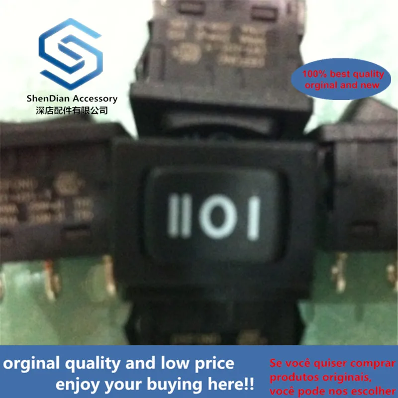 

10pcs only orginal new CRT-1215-Y-BAU34-12X Defond rocker switch household appliances hair dryer application
