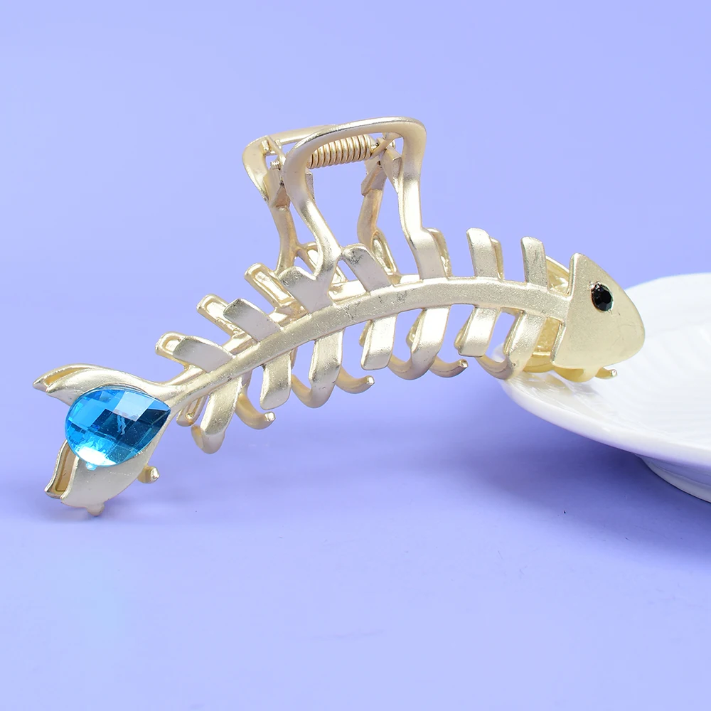 Fish Hairpin Blue Crystal Bridal Crown Raw Hair Accessories Tiara Headpiece Quartz Crown Battette Headwear Mermaid Wedding Hoop
Fish Hairpin Blue Crystal Bridal Crown Raw Hair Accessories Tiara Headpiece Quartz Crown Battette Headwear Mermaid Wedding Hoop