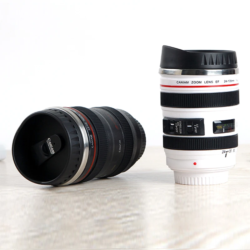 stainless steel SLR Camera EF24-105mm Coffee Lens Mug 1:1 scale caniam coffee mug creative gift mug coffee mug tea cup
stainless steel SLR Camera EF24-105mm Coffee Lens Mug 1:1 scale caniam coffee mug creative gift mug coffee mug tea cup