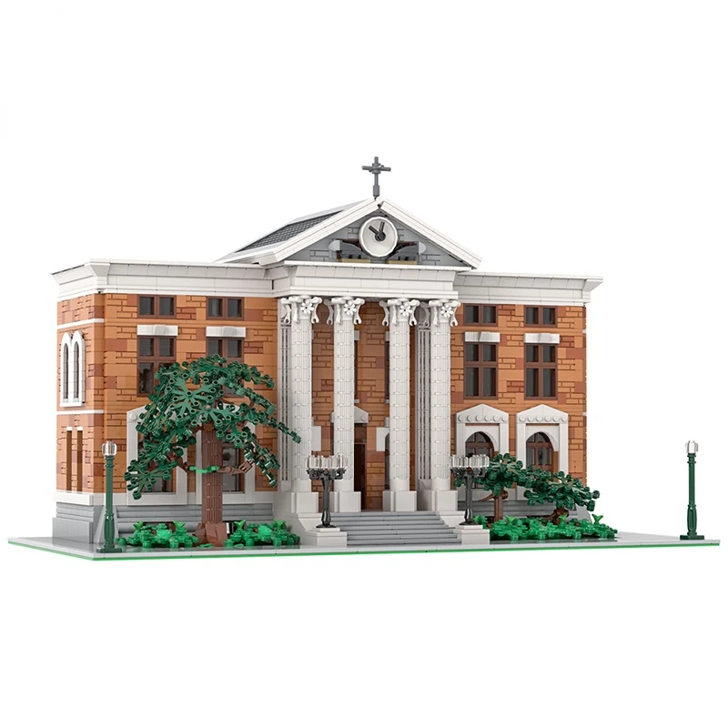 BZB MOC Architecture Back To The Future Modular Clock Tower Building Blocks American Church Blocks Castle Kids Edu DIY Toys
BZB MOC Architecture Back To The Future Modular Clock Tower Building Blocks American Church Blocks Castle Kids Edu DIY Toys