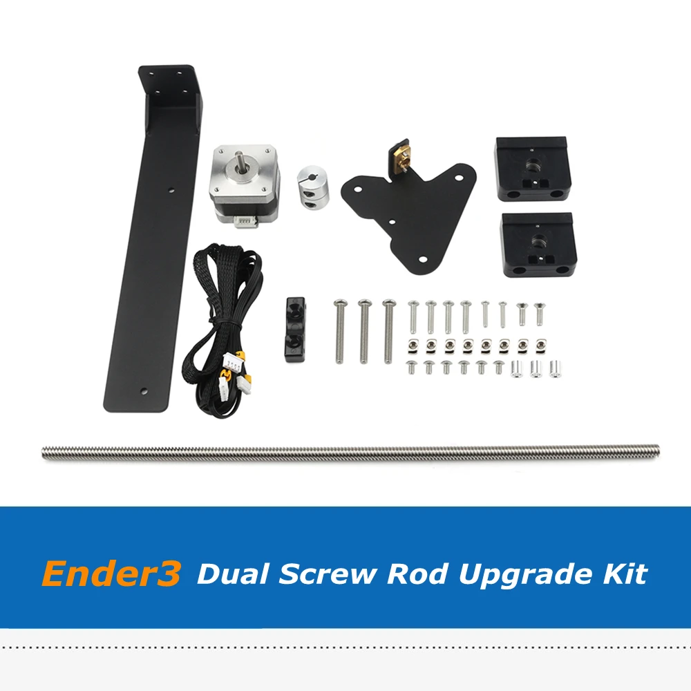 

Creality Ender-3 3D Printer Parts Upgrade Dual Screw Rod Upgrade Kit Double 365mm Lead Screws 42-34 stepper Motor