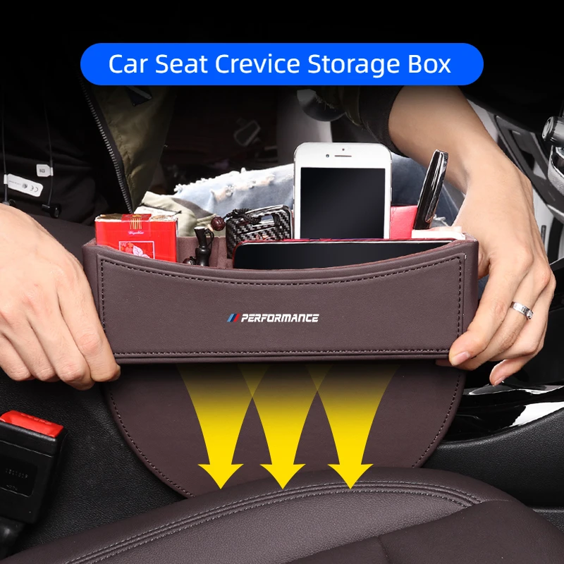 Leather Car Seat Crevice Storage Box Slit Filler Pocket Phone Holder Auto Seat Gap Organizer Accessories For BWM G30 F30 F10 G20
Leather Car Seat Crevice Storage Box Slit Filler Pocket Phone Holder Auto Seat Gap Organizer Accessories For BWM G30 F30 F10 G20