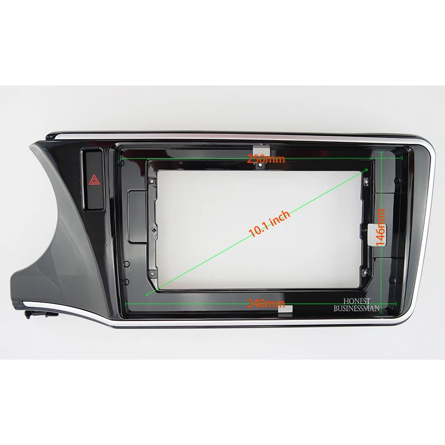 10.1 Inch Audio Frame Radio Fascia panel is suitable for 2014 HONDA CITY Install Facia Console Bezel Adapter Plate Trim Cover
10.1 Inch Audio Frame Radio Fascia panel is suitable for 2014 HONDA CITY Install Facia Console Bezel Adapter Plate Trim Cover
