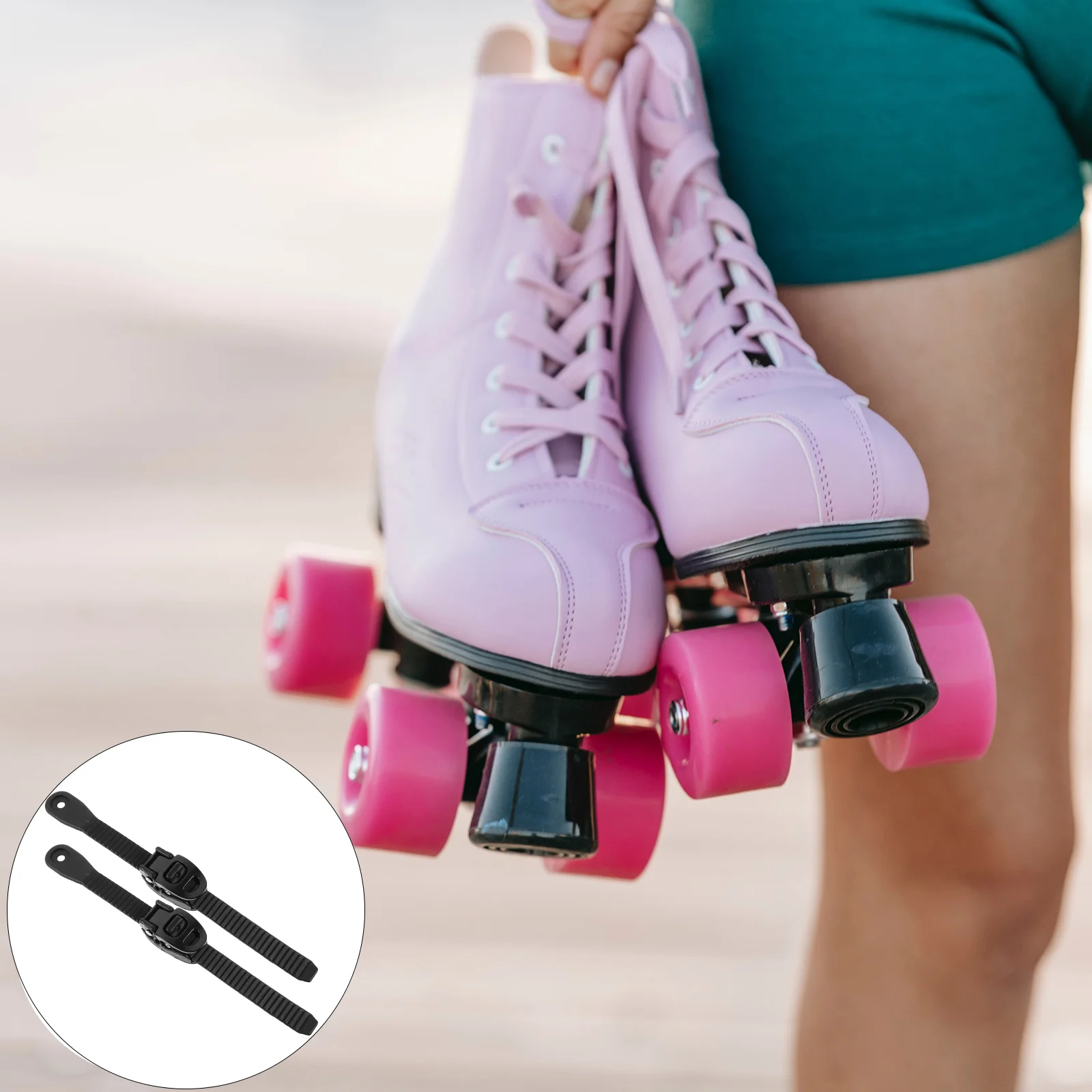 2 Sets Skate Supplies Roller Buckle Strap Shoes Straps Laces Portable Ice Skates Accessories Professional Replaceable Pvc
2 Sets Skate Supplies Roller Buckle Strap Shoes Straps Laces Portable Ice Skates Accessories Professional Replaceable Pvc