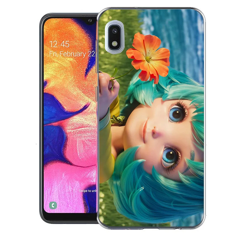 Чехол для телефона Samsung Galaxy A10 чехол прозрачный мягкий силиконовый пылезащитный