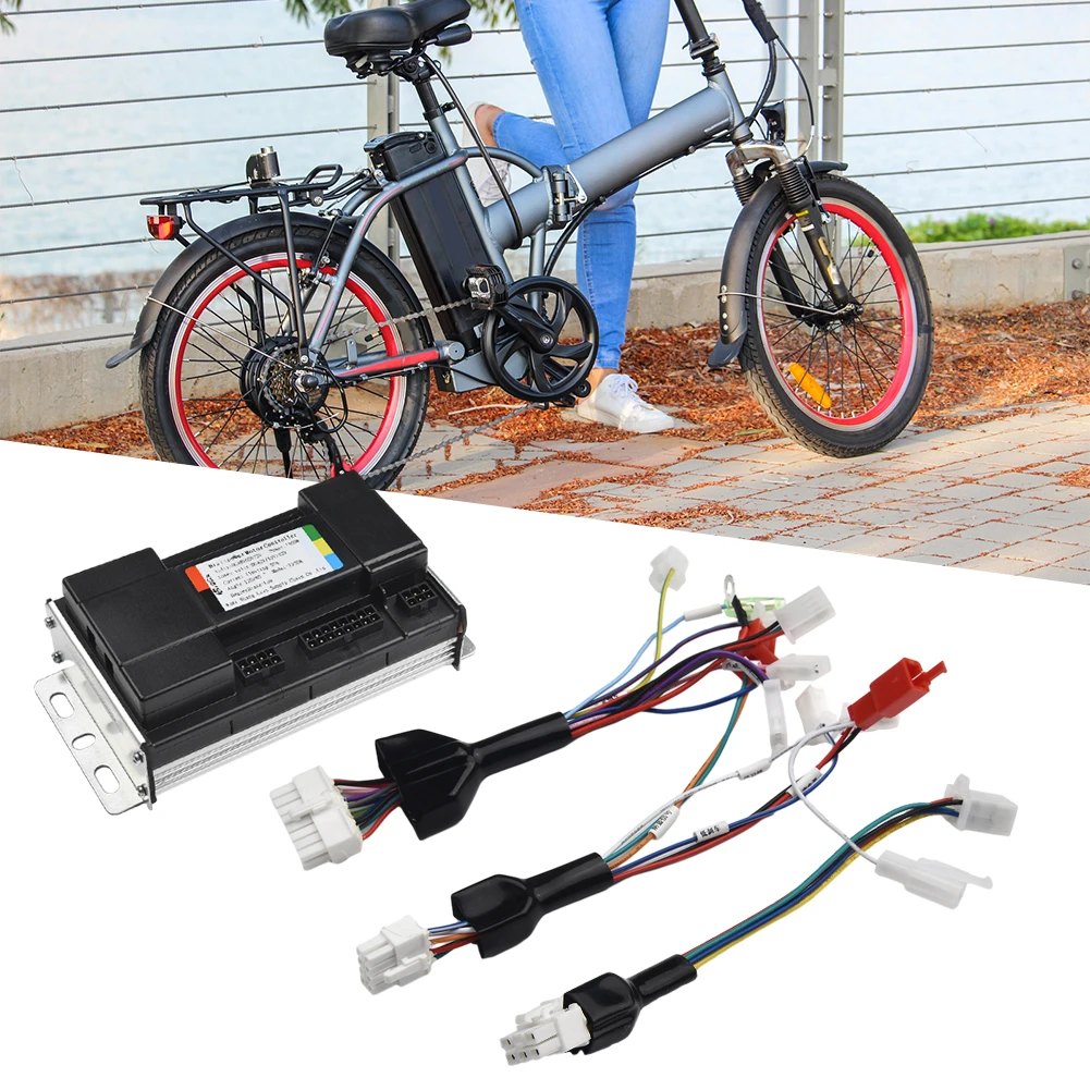 Electric Bicycle E-bike Ontroller 17.8*9*4.9cm 48V-72V Current 50A Durable Power 1500W Power Source DC Powerful Start
Electric Bicycle E-bike Ontroller 17.8*9*4.9cm 48V-72V Current 50A Durable Power 1500W Power Source DC Powerful Start