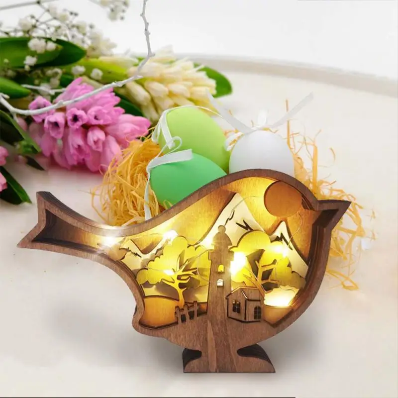 Cute Easter Decoration Easter Rabbit Statue Hollow Carving Of Wooden Animal Statues With Light Wooden Wood Silhouette Sculpture
Cute Easter Decoration Easter Rabbit Statue Hollow Carving Of Wooden Animal Statues With Light Wooden Wood Silhouette Sculpture