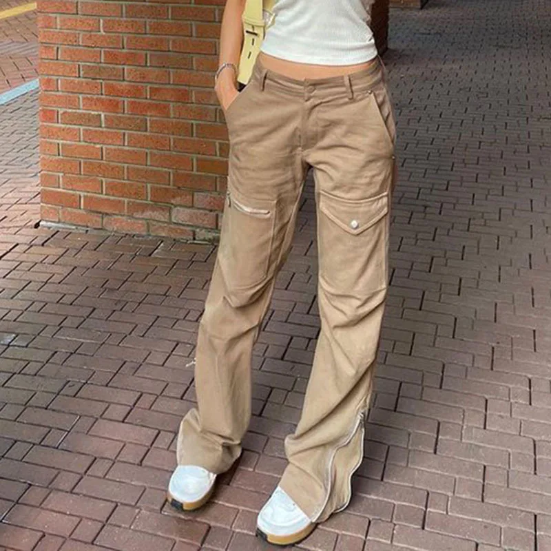 2022 Khaki Straight Denim Mom Jeans Women High Waist Vintage Oversized Cargo Pants Casual Streetwear Harajuku Leg Jeans Femme
2022 Khaki Straight Denim Mom Jeans Women High Waist Vintage Oversized Cargo Pants Casual Streetwear Harajuku Leg Jeans Femme