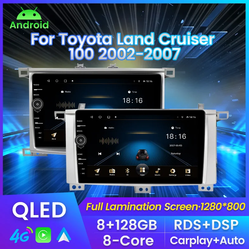 QLED экран с ручкой Автомагнитола For Тойота Ленд Крузер 100 For Toyota Land Cruiser LC 100 2002-2007 мультимедийный плеер навигация GPS Автомобильная интеллектуальная система Carplay Android авто до 8 ядер 8 + 128G
QLED экран с ручкой Автомагнитола For Тойота Ленд Крузер 100 For Toyota Land Cruiser LC 100 2002-2007 мультимедийный плеер навигация GPS Автомобильная интеллектуальная система Carplay Android авто до 8 ядер 8 + 128G
