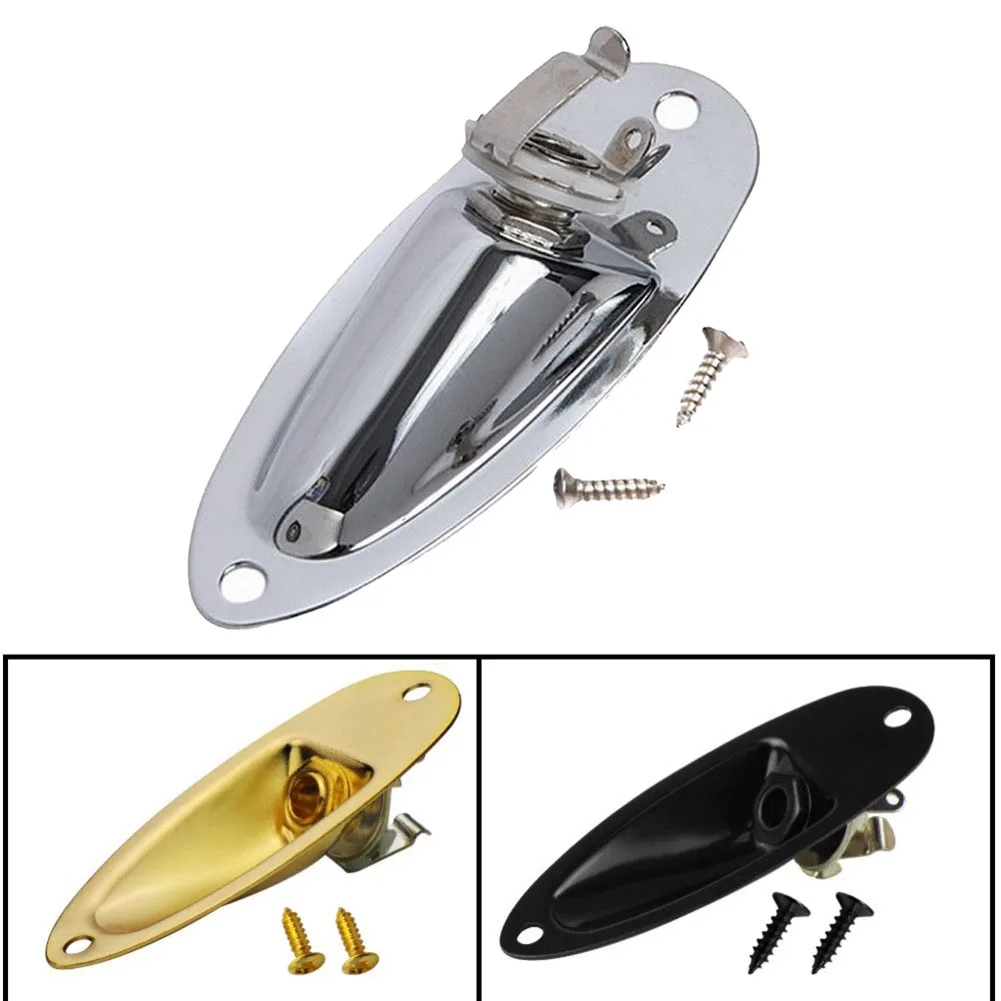 Electric Guitar Boat Shaped Jack Plate FD Socket For Strat Style With Screws 6.35mm Boat Shaped Audio Connector Socket Panel
Electric Guitar Boat Shaped Jack Plate FD Socket For Strat Style With Screws 6.35mm Boat Shaped Audio Connector Socket Panel