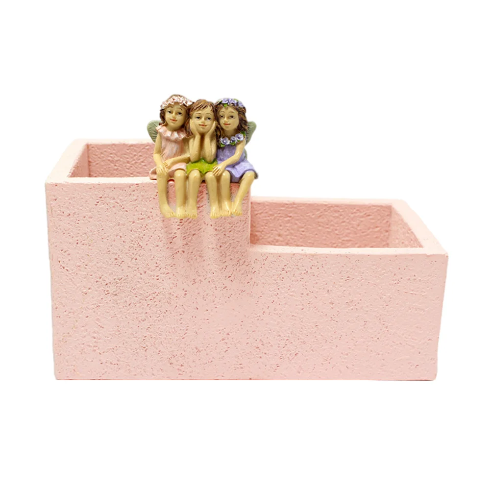 Resin Pen Holders Flower Fairy Succulent Pot Container Desktop Brush Holder
Resin Pen Holders Flower Fairy Succulent Pot Container Desktop Brush Holder