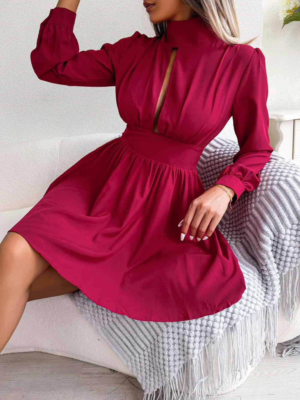 Casual loose print 2023 new dress,Summer and autumn new sexy hollow out waist wrap dress women's dress
Casual loose print 2023 new dress,Summer and autumn new sexy hollow out waist wrap dress women's dress