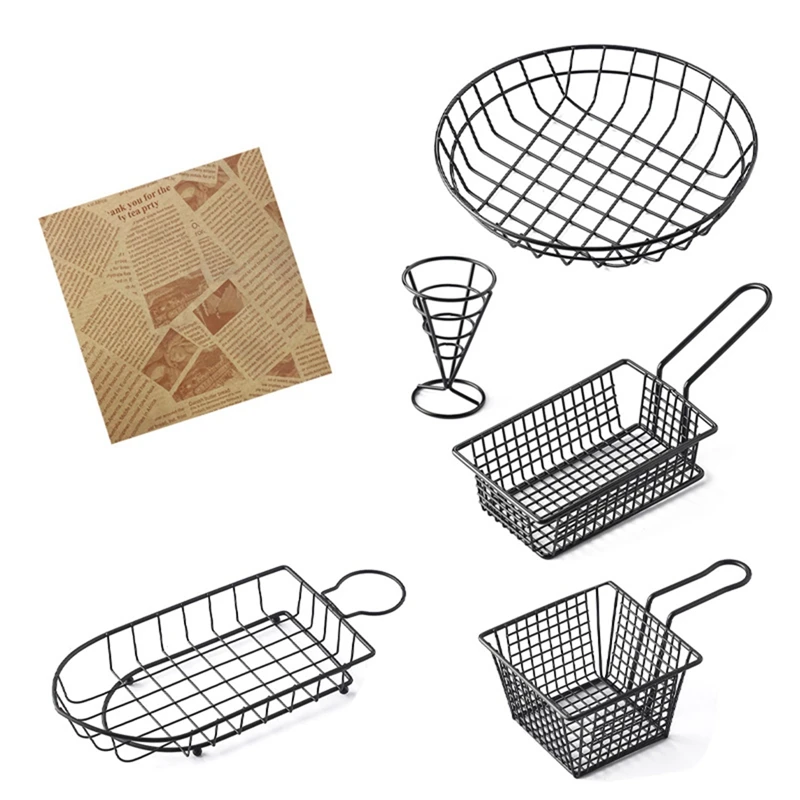 American Fries Basket French Fries Holder Sizzling Basket Fried Food Tray Snack Plate French Fries Container
American Fries Basket French Fries Holder Sizzling Basket Fried Food Tray Snack Plate French Fries Container