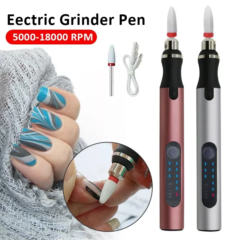 NEW2023 Manicure Nail Drill Machine Mini Drill Pen Grinder Engraving Polishing Pedicure File Nail Art Professional Tools Kit
NEW2023 Manicure Nail Drill Machine Mini Drill Pen Grinder Engraving Polishing Pedicure File Nail Art Professional Tools Kit