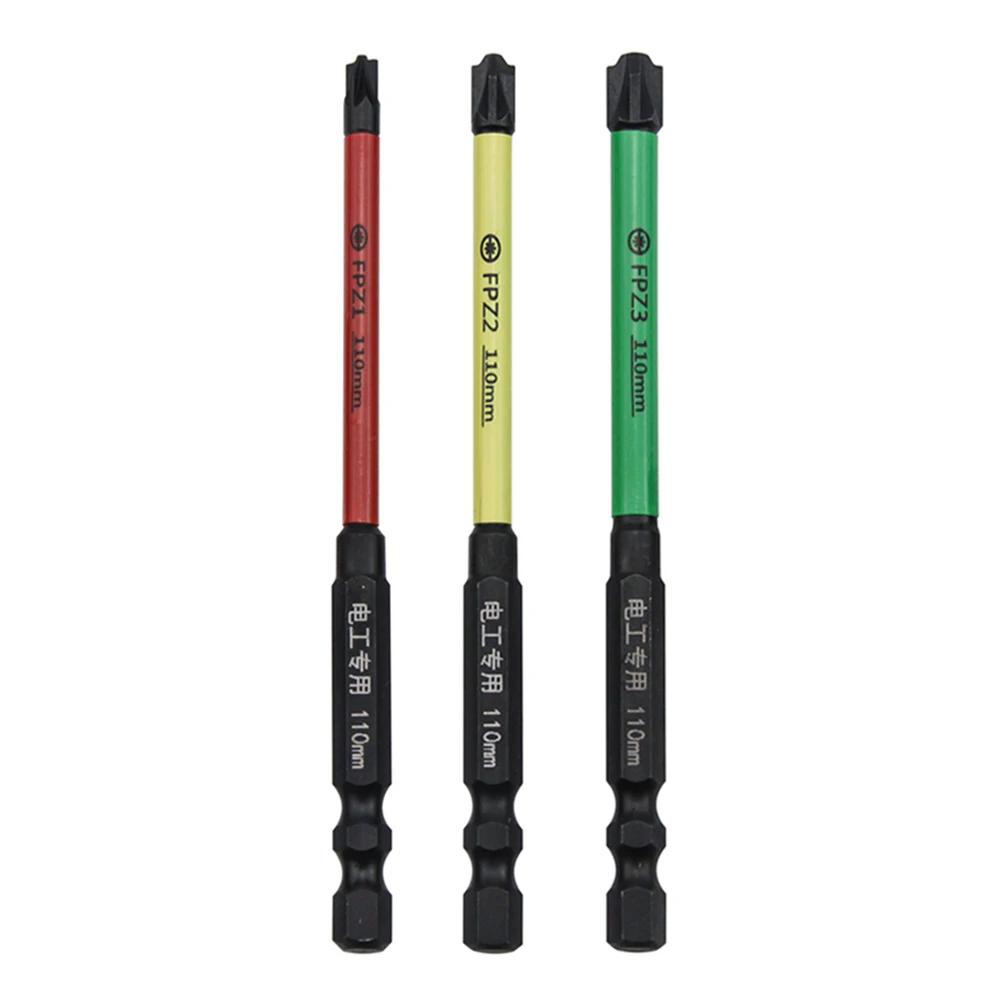 65mm/110mm Magnetic Special Slotted Cross Screwdriver Bit For ElectricianFPZ1(4.5mm), FPZ2(5.5mm), FPZ3(7mm) For Socket Switch
65mm/110mm Magnetic Special Slotted Cross Screwdriver Bit For ElectricianFPZ1(4.5mm), FPZ2(5.5mm), FPZ3(7mm) For Socket Switch