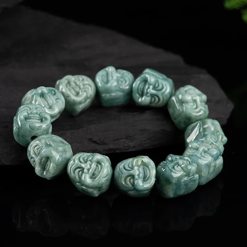 Лидер продаж, браслет из натурального нефрита ручной работы Maitreya Buddha, модные ювелирные изделия, браслеты, аксессуары для мужчин и женщин, по...
Лидер продаж, браслет из натурального нефрита ручной работы Maitreya Buddha, модные ювелирные изделия, браслеты, аксессуары для мужчин и женщин, по...
