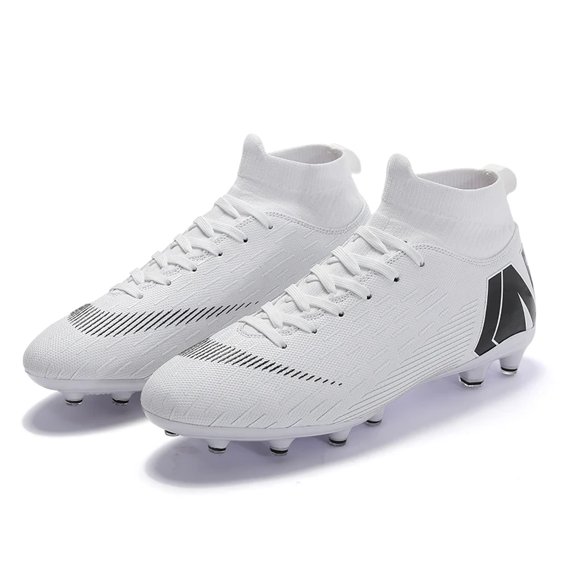 Professional Soccer Shoes Long Spikes TF Ankle Football Boots Outdoor Grass Training Sport Cleats Football Shoes High Ankle Kids
Professional Soccer Shoes Long Spikes TF Ankle Football Boots Outdoor Grass Training Sport Cleats Football Shoes High Ankle Kids