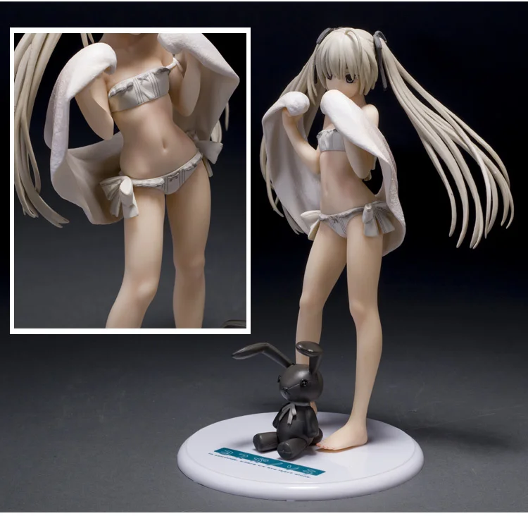 Japanese 19CM sexy Anime Yosuga no Sora Kasugano Sora PVC Action figure sexy girl bikini Version doll collectible model toy
Japanese 19CM sexy Anime Yosuga no Sora Kasugano Sora PVC Action figure sexy girl bikini Version doll collectible model toy
