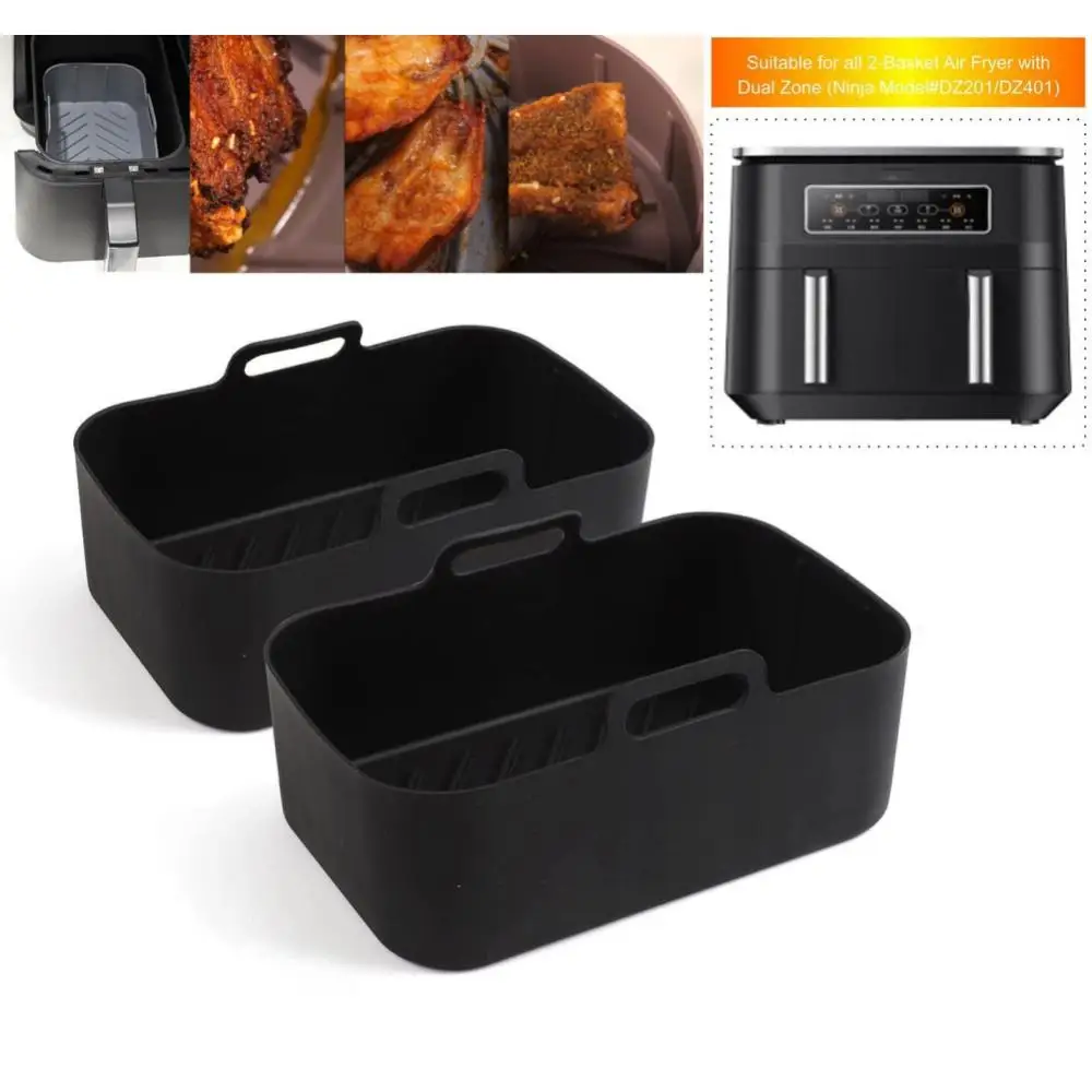 Kitchen Accessories Food Safe Tray Silicone Reusable Air Fryer Silicone Pad Liners Rectangle Healthy And Safe Material
Kitchen Accessories Food Safe Tray Silicone Reusable Air Fryer Silicone Pad Liners Rectangle Healthy And Safe Material