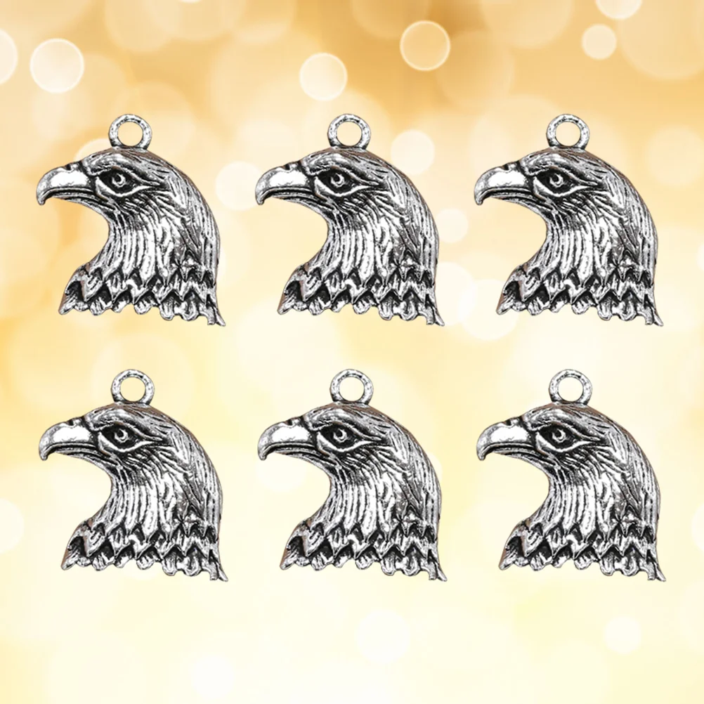 20pcs Delicate Alloy Eagle Head Pendants Charms DIY Jewelry Making Accessory for Necklace Bracelet ( Silver) Accessories
20pcs Delicate Alloy Eagle Head Pendants Charms DIY Jewelry Making Accessory for Necklace Bracelet ( Silver) Accessories