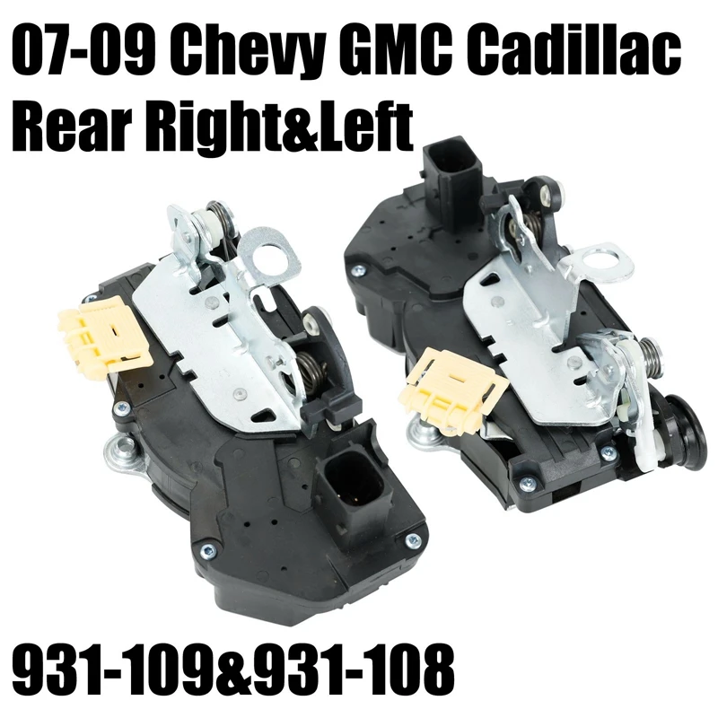 Rear Left+Rear Door Lock Actuators Door Latch for Cadillac Escalade/Avalanche/Silverado/Suburban 2007-09 931-108 931-109
Rear Left+Rear Door Lock Actuators Door Latch for Cadillac Escalade/Avalanche/Silverado/Suburban 2007-09 931-108 931-109