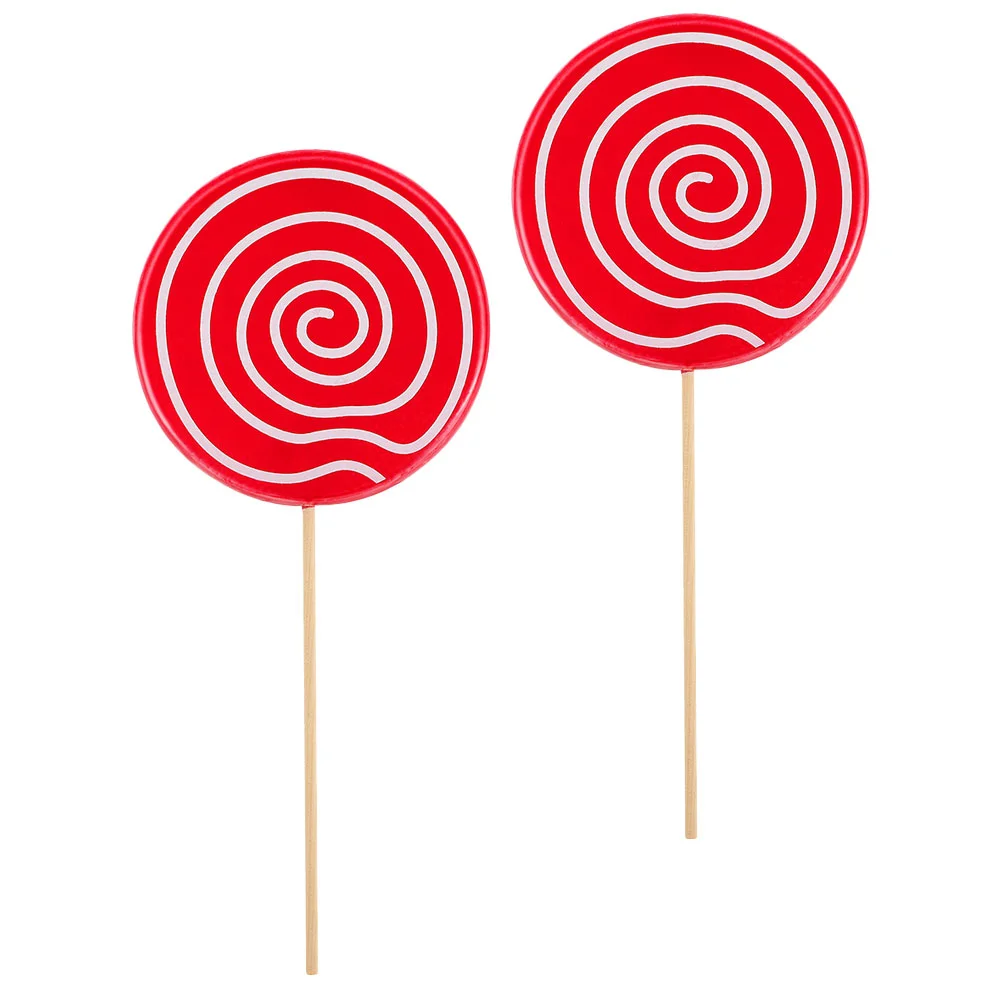 2 Pcs Photography Prop Fake Lollipop Scene Decorative Props Accessories Wedding Decorations Adornment Food Simulation
2 Pcs Photography Prop Fake Lollipop Scene Decorative Props Accessories Wedding Decorations Adornment Food Simulation