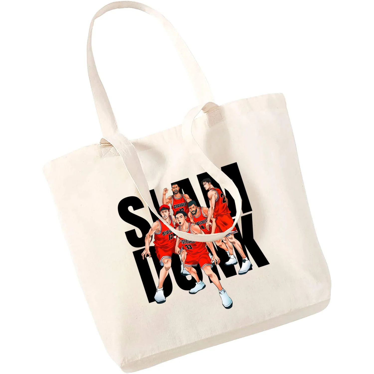 The First Slam Dunk Sakuragi Hanamichi Kaede Rukawa Manga Ladies Handbags Cloth Canvas Tote Bag Shopping Travel
The First Slam Dunk Sakuragi Hanamichi Kaede Rukawa Manga Ladies Handbags Cloth Canvas Tote Bag Shopping Travel