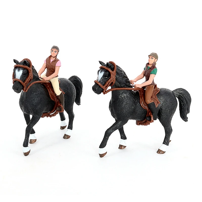 Simulation Horse Rider Model Riding Horse Figurine Rider Action Figures Model Desktop Decoration For Kids Gift
Simulation Horse Rider Model Riding Horse Figurine Rider Action Figures Model Desktop Decoration For Kids Gift