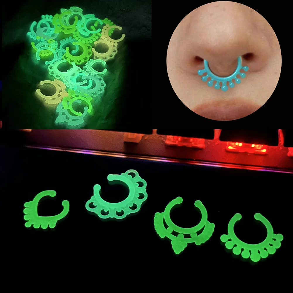 Luminous Acrylic Body Piercing Jewelry Horseshoe Septum Piercing Nose Lip Ring Ear Smiley Bar Choose
Luminous Acrylic Body Piercing Jewelry Horseshoe Septum Piercing Nose Lip Ring Ear Smiley Bar Choose