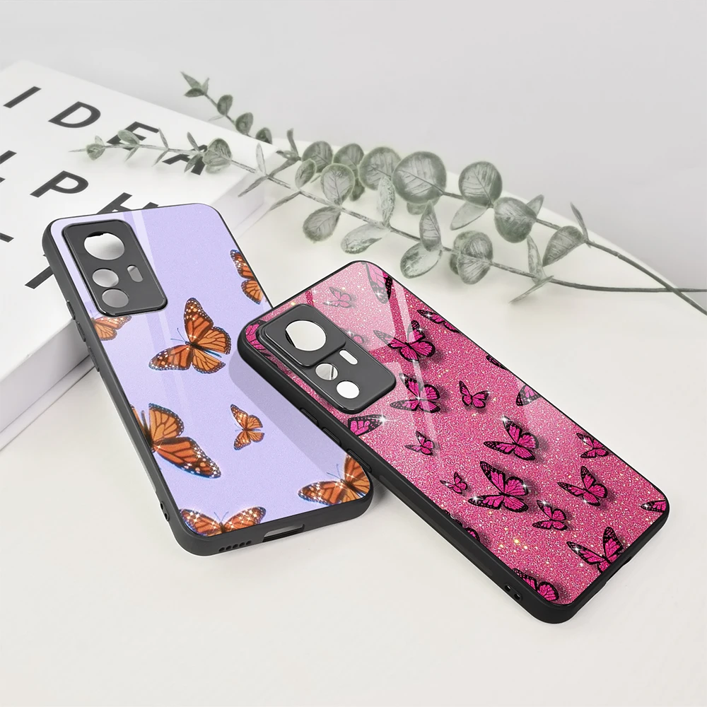 Butterfly Carcasa Case for Xiaomi Mi Poco X3 GT 12T 10T 12 11T 11 9T PRO Note 10 Lite Ultra 9 A3 Lite Tempered Glass Cover
Butterfly Carcasa Case for Xiaomi Mi Poco X3 GT 12T 10T 12 11T 11 9T PRO Note 10 Lite Ultra 9 A3 Lite Tempered Glass Cover