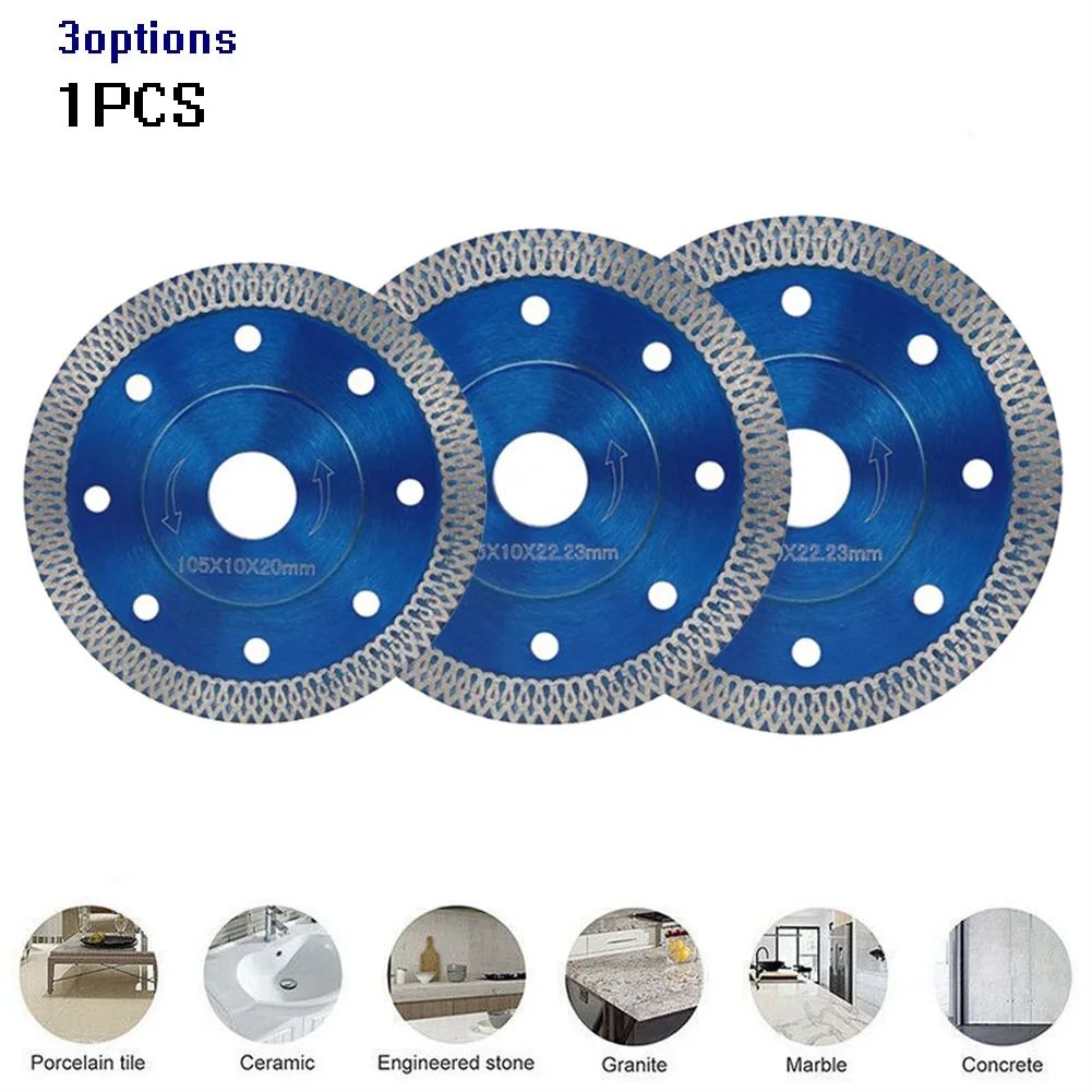 1PC Diamond Saw Blade Porcelain Tile Turbo Thin Diamond Dry And Wet Cutting Blade Disc Grinder Wheel Blades 4/4.5/5in
1PC Diamond Saw Blade Porcelain Tile Turbo Thin Diamond Dry And Wet Cutting Blade Disc Grinder Wheel Blades 4/4.5/5in