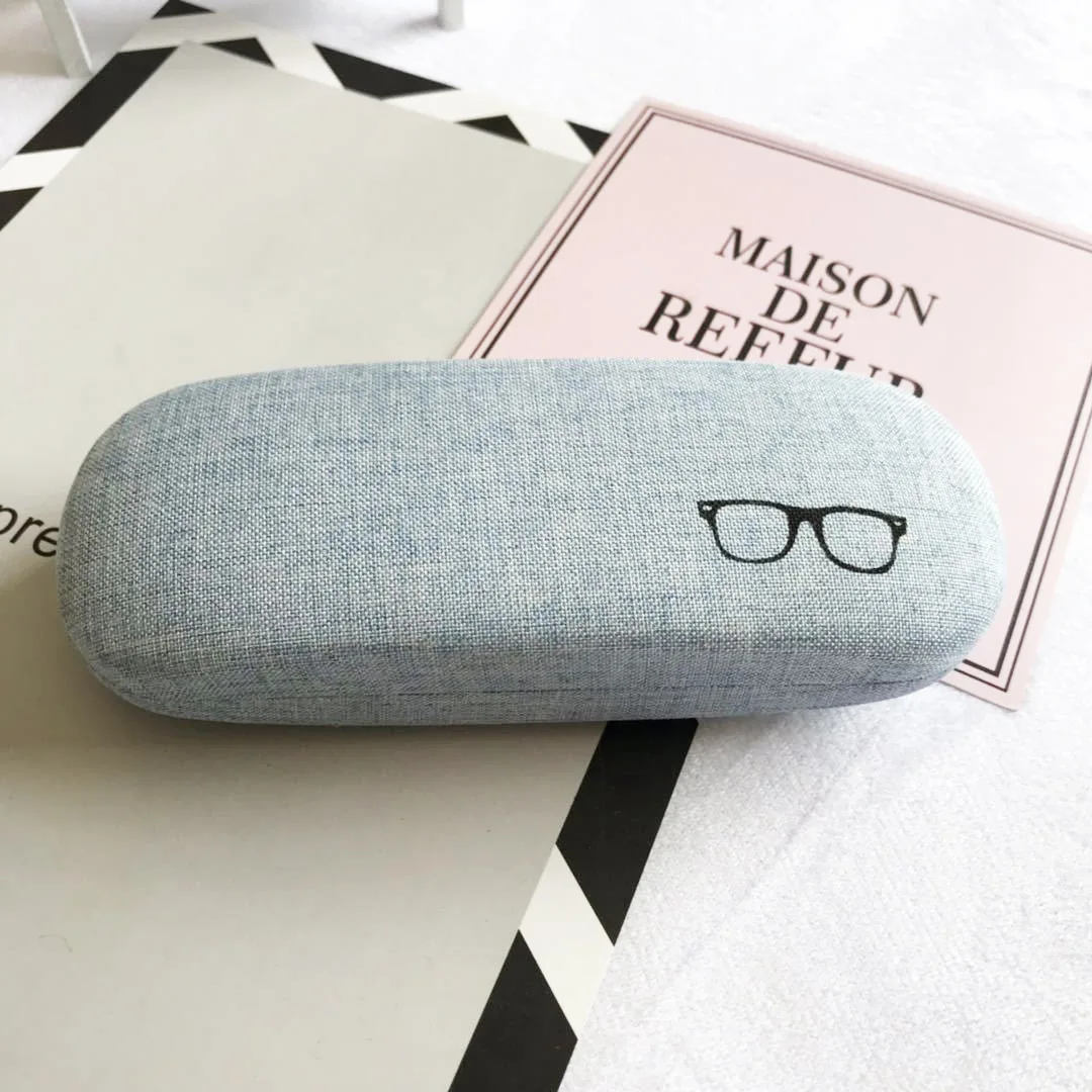 Glasses Case Hard Shell Linen Fabrics Eyewear Cases Cover Protective for Men Women Sunglasses Eyeglasse
Glasses Case Hard Shell Linen Fabrics Eyewear Cases Cover Protective for Men Women Sunglasses Eyeglasse