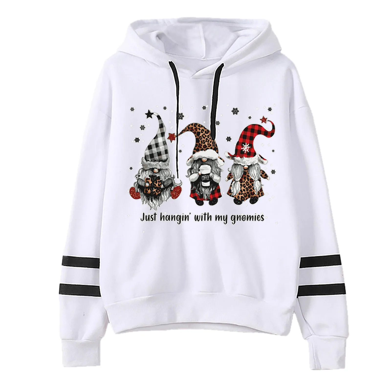 2023 Christmas Sweatshirt Women's Christmas Gnome Printed Long Sleeve Hooded Sweatshirt Top Xmas Santa Hoodies
2023 Christmas Sweatshirt Women's Christmas Gnome Printed Long Sleeve Hooded Sweatshirt Top Xmas Santa Hoodies