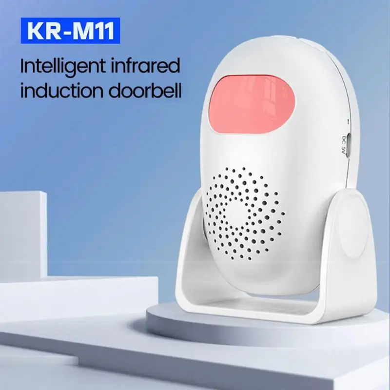 4 Levels Adjustable Volume Infrared Alarm Wireless Remote Control Infrared Sensor Doorbell Welcome Electronic Doorbell Wireless
4 Levels Adjustable Volume Infrared Alarm Wireless Remote Control Infrared Sensor Doorbell Welcome Electronic Doorbell Wireless