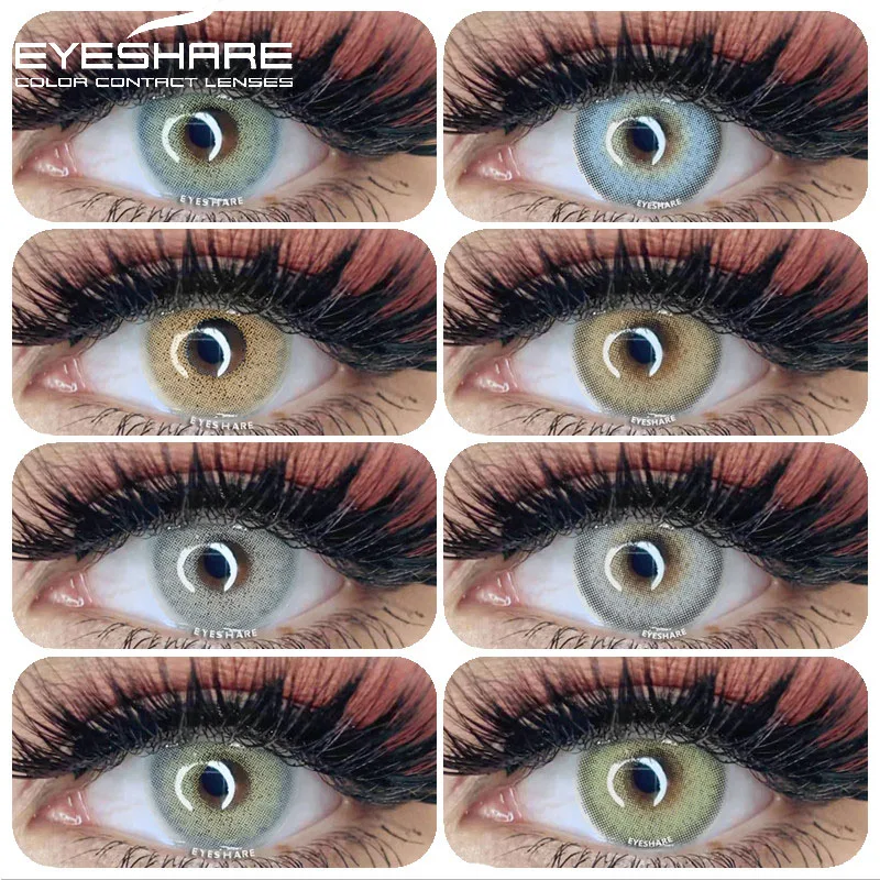 EYESHARE 1pair Color Contact Lenses for Eyes Yearly Beauty Colored Lenses Contact Lens Eyes Blue Contact Lens Cosmetic Contact
EYESHARE 1pair Color Contact Lenses for Eyes Yearly Beauty Colored Lenses Contact Lens Eyes Blue Contact Lens Cosmetic Contact