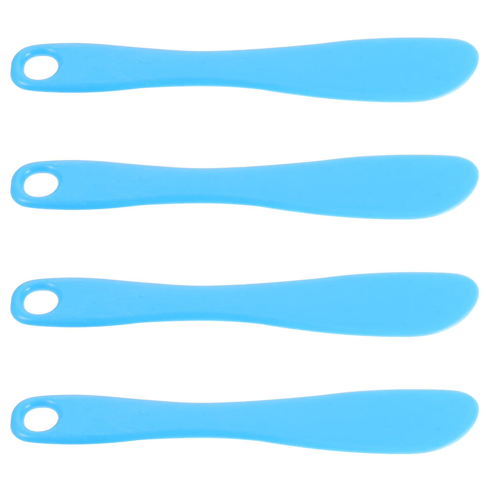 

Пластиковый скребок для зубных инструментов, 4 шт., штукатурный шпатель, профессиональный материал для смешивания