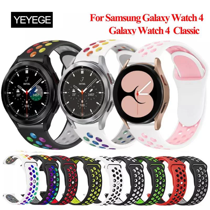 Ремешок спортивный для смарт-часов Samsung Galaxy Watch 4 classic, силиконовый браслет для Galaxy Watch 4 44 мм 40 мм, 46 мм 42 мм
Ремешок спортивный для смарт-часов Samsung Galaxy Watch 4 classic, силиконовый браслет для Galaxy Watch 4 44 мм 40 мм, 46 мм 42 мм