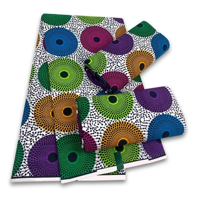 Most popular Veritable African Wax Real Fabric 100% cotton Ghana Nigeria Style 6 yards High Quality Ankara Prints wax Material
Most popular Veritable African Wax Real Fabric 100% cotton Ghana Nigeria Style 6 yards High Quality Ankara Prints wax Material