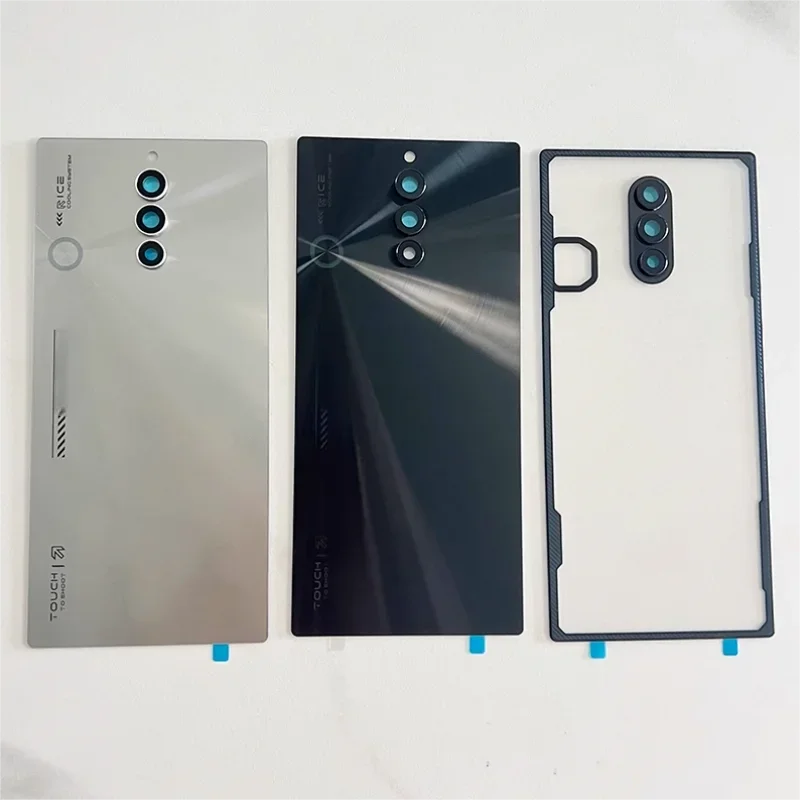 Задний корпус для ZTE Nubia Red Magic 8S Pro NX729J 6 8 дюйма стеклянная задняя крышка ремонт