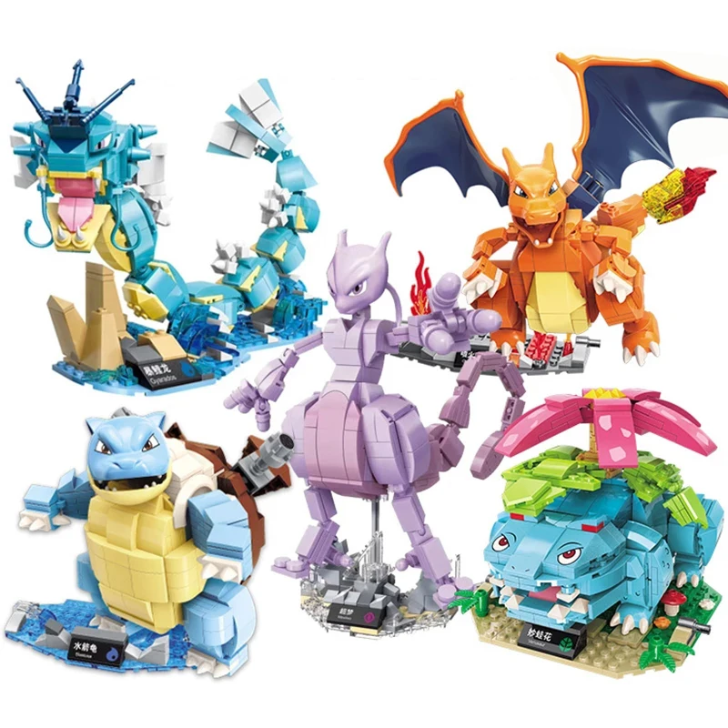 Pokemon Building Blocks Pikachu Charizard Venusaur Blastoise Poké Ball Anime Cartoon Model Figure Set Doll Toy for Children Gift
Pokemon Building Blocks Pikachu Charizard Venusaur Blastoise Poké Ball Anime Cartoon Model Figure Set Doll Toy for Children Gift