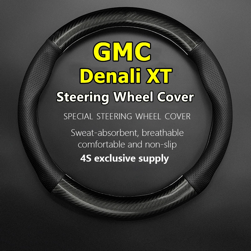 For GMC Denali XT Steering Wheel Cover Leather Fit 2007 2008 2009 2010 
For GMC Denali XT Steering Wheel Cover Leather Fit 2007 2008 2009 2010