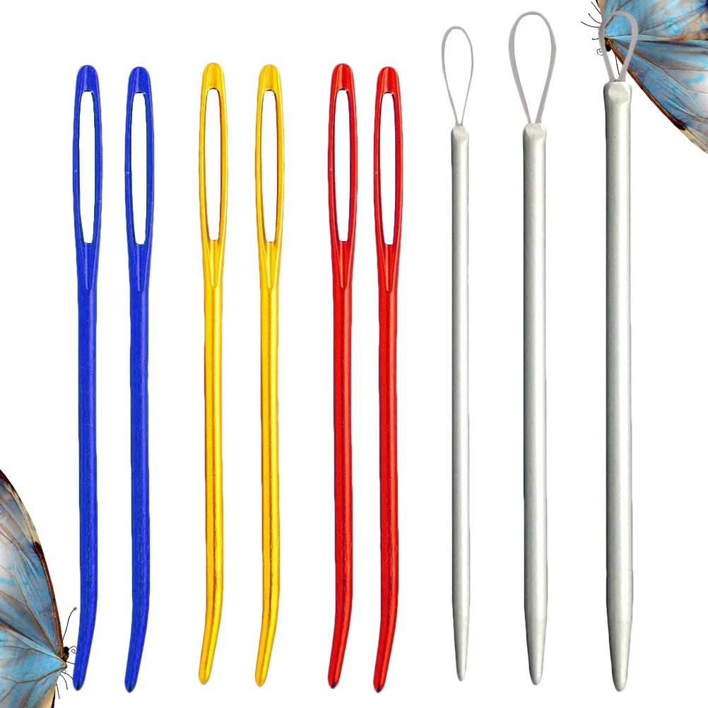 Needles Needle Eye Sewing Metal Knitting Large Bent Tapestry Yarn Wool Tip Weaving Aluminum Carpet Blunt Crochet Hand Diy
Needles Needle Eye Sewing Metal Knitting Large Bent Tapestry Yarn Wool Tip Weaving Aluminum Carpet Blunt Crochet Hand Diy