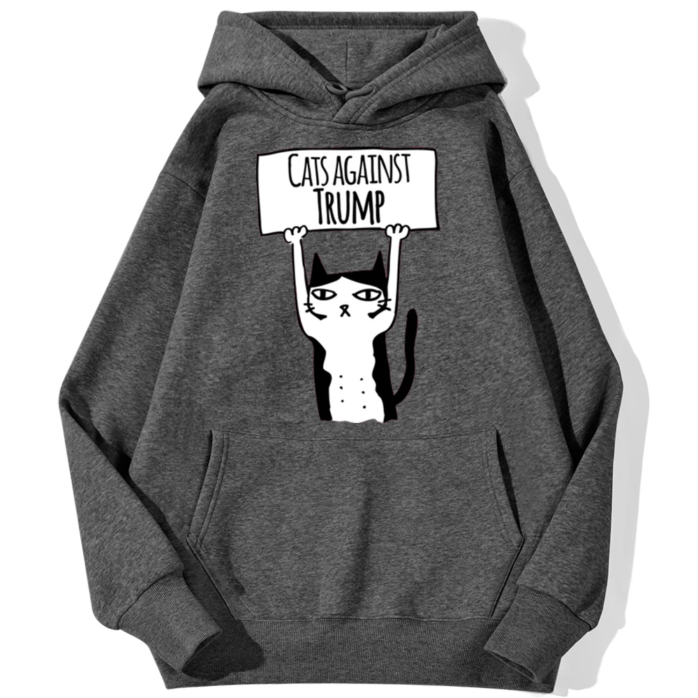 Cats Against Trump Hoodies Sweatshirts Men Fashion Warm Hoodie Hip Hop Funny Casual Male Tracksuit Autumn Fleece Streetwear
Cats Against Trump Hoodies Sweatshirts Men Fashion Warm Hoodie Hip Hop Funny Casual Male Tracksuit Autumn Fleece Streetwear