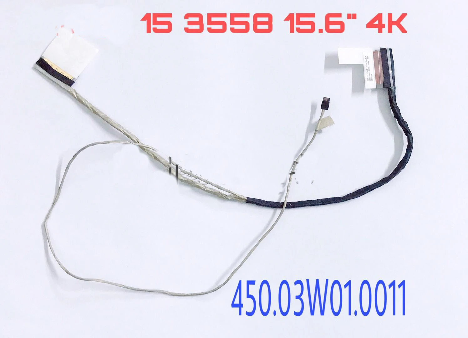 Новый гибкий провод для видеоэкрана для dell INSPIRON 15 3558 15,6 "40pin ноутбук ЖК-дисплей LED LVDS фотокабель 450.03W01.0011
Новый гибкий провод для видеоэкрана для dell INSPIRON 15 3558 15,6 "40pin ноутбук ЖК-дисплей LED LVDS фотокабель 450.03W01.0011