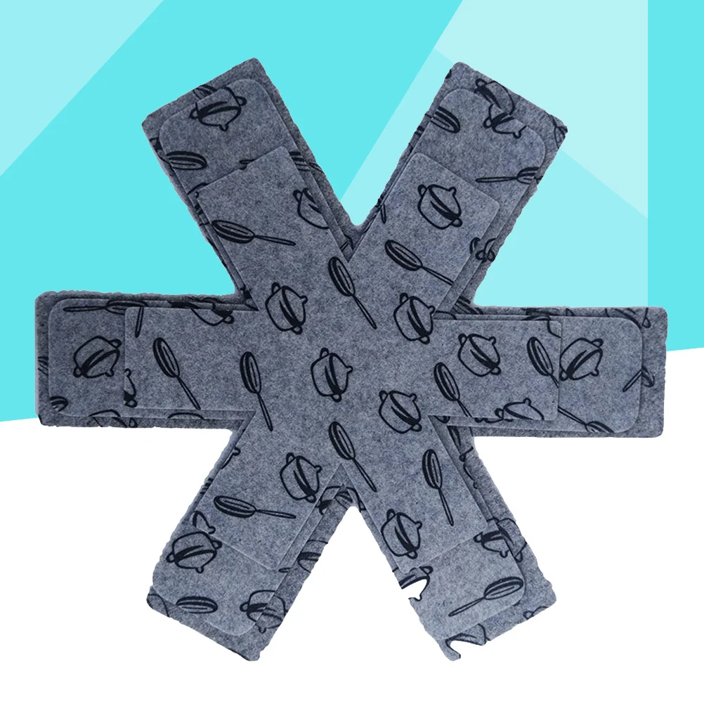 Protectors Pan Felt Pot Protector Cookware Frying Stacking Separator Non Sauce Scratch Saucepan Stick Anti Fry Thicker Divider
Protectors Pan Felt Pot Protector Cookware Frying Stacking Separator Non Sauce Scratch Saucepan Stick Anti Fry Thicker Divider